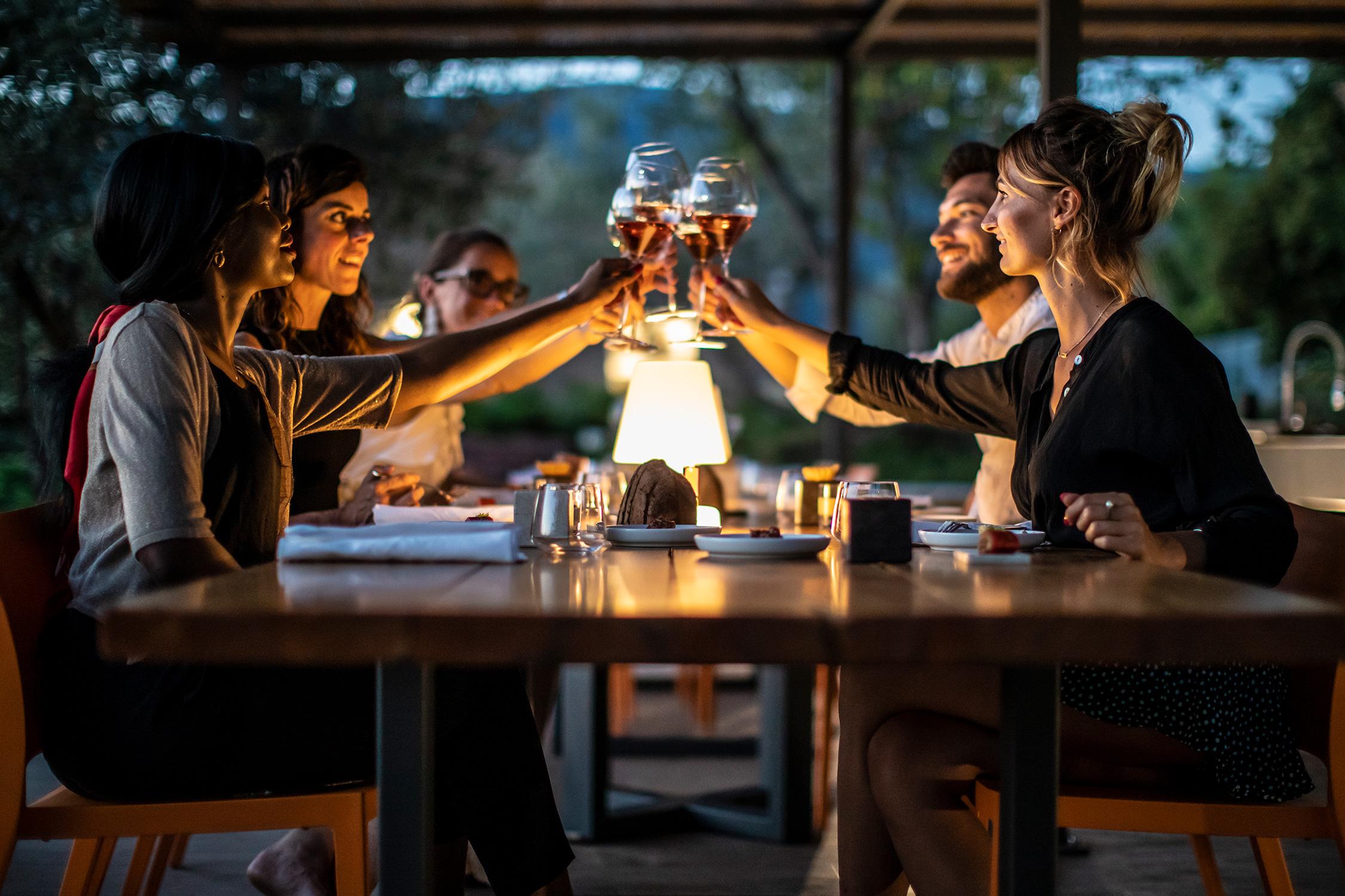 Organika | Restaurant with panoramic views and outdoor spaces in Corton, Tuscany